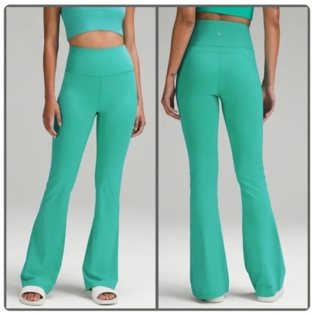 Lululemon Kelly green super high rise groove pant 2